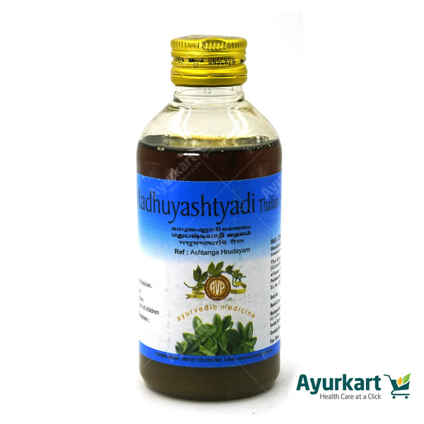 Madhuyashtyadi Thailam 200ML - AVP Ayurveda