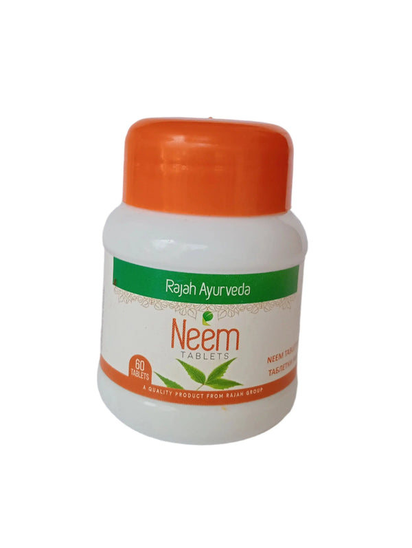 Neem Tab - 60 Nos - Rajah Ayurveda Rajah Ayurveda