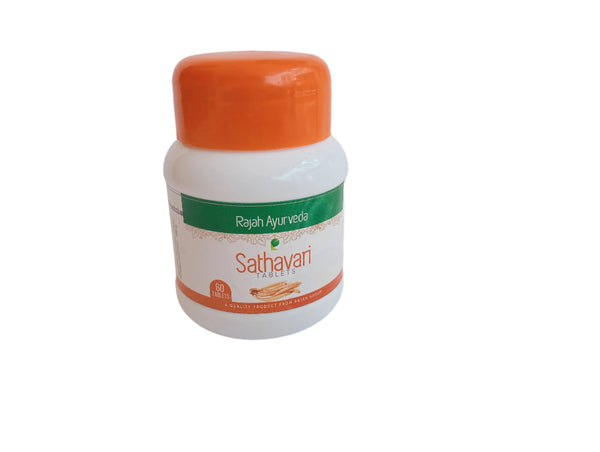 Sathavari Tablet - 60 Nos - Rajah Ayurveda Rajah Ayurveda