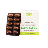 Saptasaram Kashayam Tablets - 100 Nos - AVN Arogya