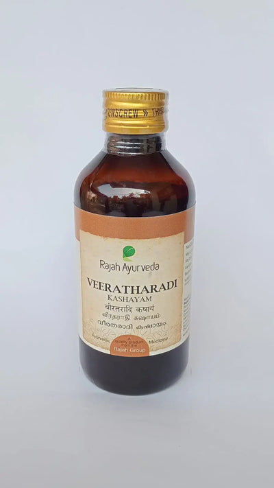 Veeratharadi Kashayam - 200ML - RAJAH AYURVEDA
