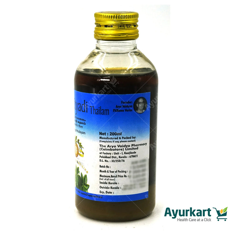 Madhuyashtyadi tailam - 200Ml - AVP