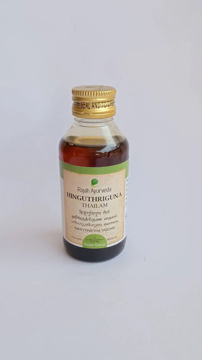 Hinguthriguna Thailam - 100ML - Rajah Ayurveda