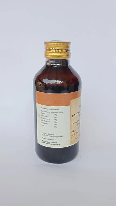 Patolakadurohinyadi Kashayam - 200ML - RAJAH AYURVEDA