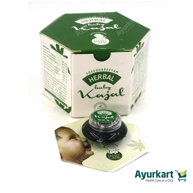 Ayurveda Herbal Kajal - Sreedhareeyam-3gm