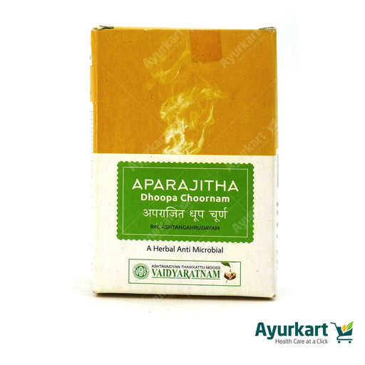 Aparajitha Dhoopa Choornam - 50GM - Vaidyaratnam