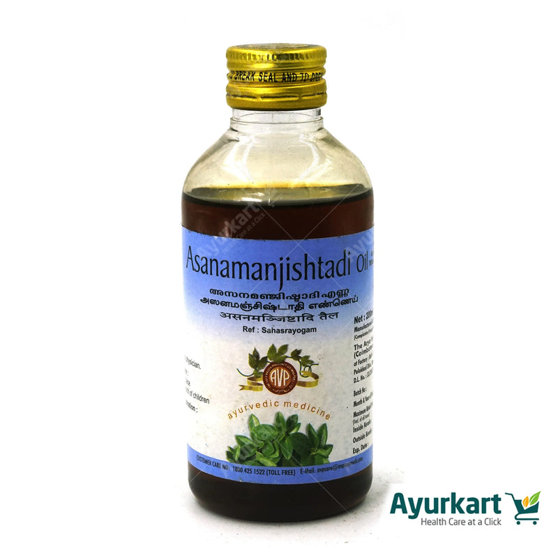 Asana Manjishtadi Oil 200ML - AVP Ayurveda