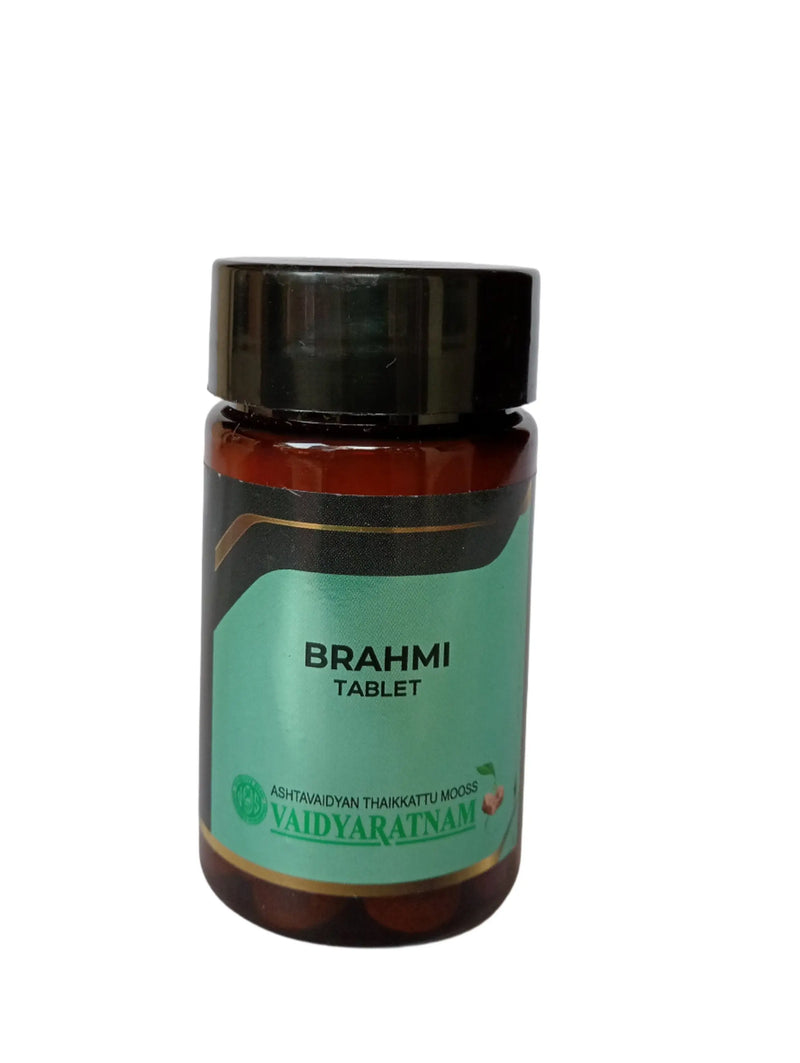 Brahmi Tablet 60 Nos - Vaidyaratnam Vaidyaratnam