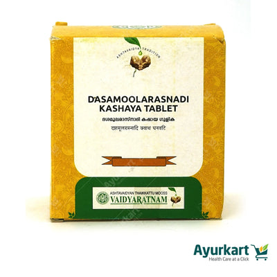 Dasamoolarasnadi Kashaya Gulika Tablet - 100 Nos - Vaidyaratnam