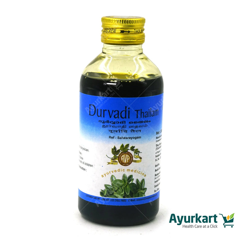 Durvadi Thailam 200ML - AVP Ayurveda