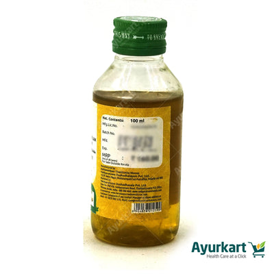 Hinguthrigunam Thailam Chikkanapakam - 100ML - Vaidyaratnam