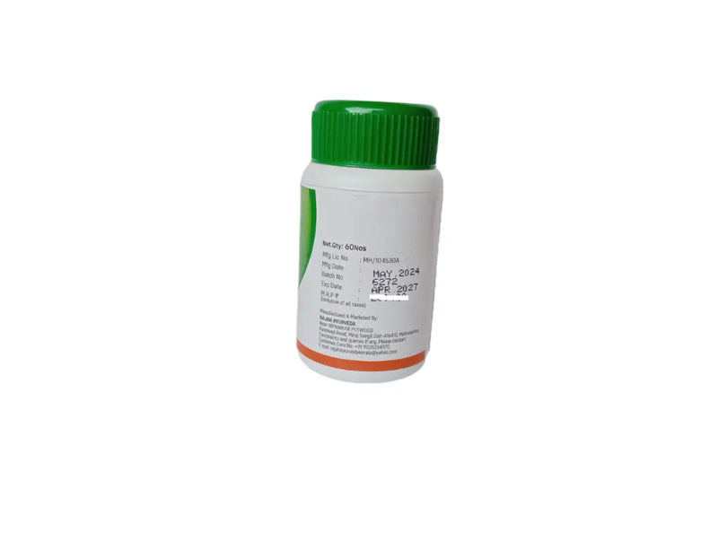 Hrut Care Tab - 60 Nos - Rajah Ayurveda Rajah Ayurveda