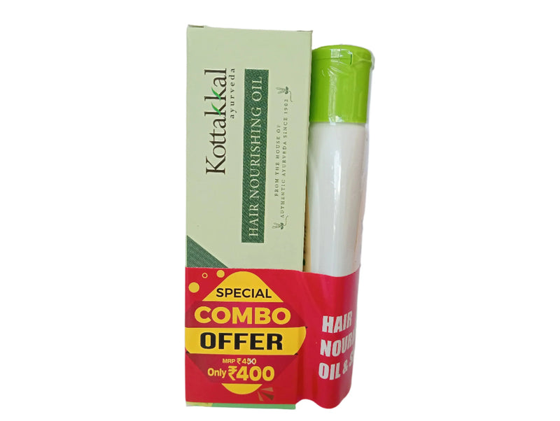 Hair Nourishing oil & Shampoo (Combo Offer) - KOTTAKKAL ARYAVAIDYASALA Kottakkal Arya Vaidya Sala