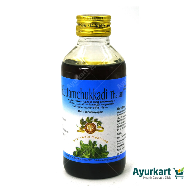 Kottamchukkadi Thailam - AVP Ayurveda