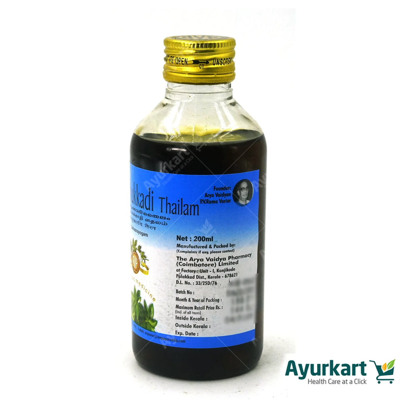 Kottamchukkadi Thailam - AVP Ayurveda