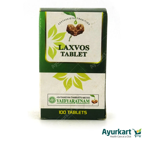 Laxvos Tablets - 100 Nos - Vaidyaratnam