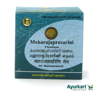 Maharajaprasarini Gel Capsule 100 Nos - AVP Ayurveda