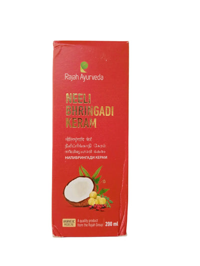 Neelibhringadi Keram - 200ML - Rajah Ayurveda Rajah Ayurveda