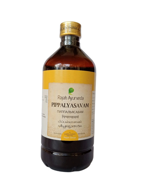 Pippalyasavam - 450ML - RAJAH AYURVEDA Rajah Ayurveda
