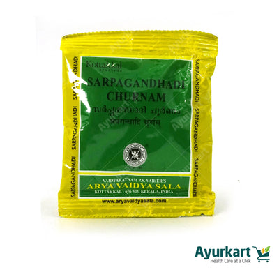 Sarpagandhadi Churnam - 10GM - Kottakkal (10 Packs)