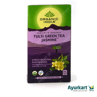 Tulsi Green Tea Jasmine 25 Tea Bags - Organic India
