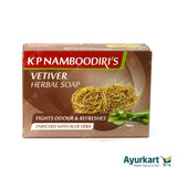 Vetiver Herbal Soap - KP Namboodiri's  (4 x 75 g)