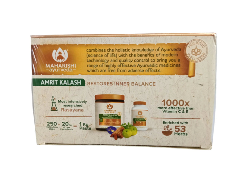 AMRIT KALASH - 60 Tablets and Leham (Combo Offer) Maharishi Ayurveda
