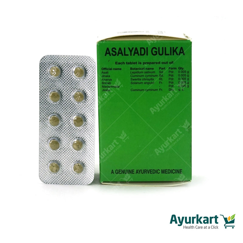 Kottakkal Asalyadi Gulika for Flatulence and Kapha Disorders