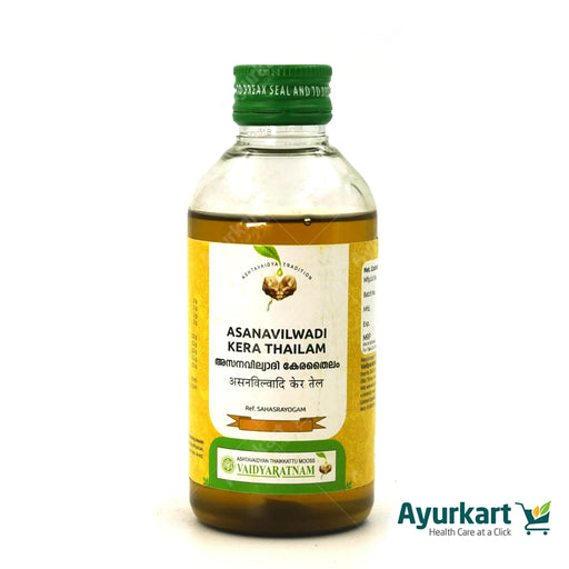 Asanavilwadi Kera Thailam - 200ML - Vaidyaratnam