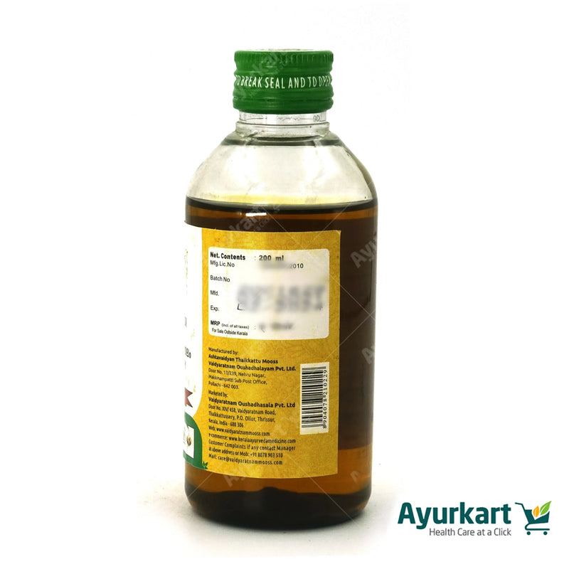 Asanavilwadi Thailam - 200ML - Vaidyaratnam