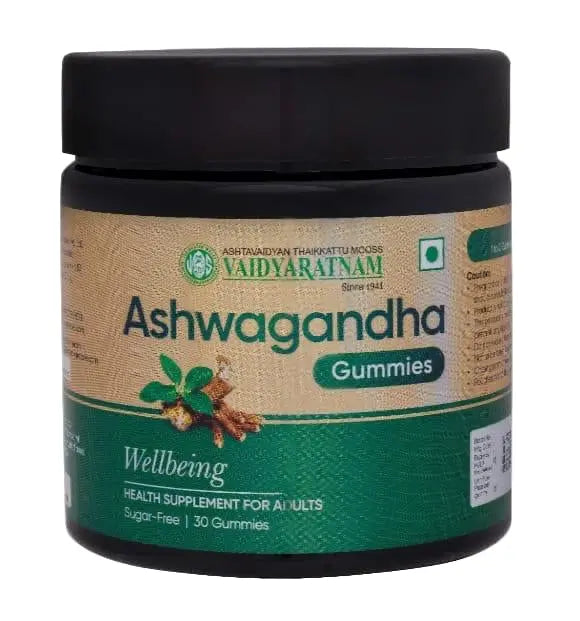 ASHWAGANDHA GUMMIES - 30Nos - VAIDYARATNAM Vaidyaratnam