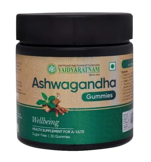 ASHWAGANDHA GUMMIES - 30Nos - VAIDYARATNAM Vaidyaratnam