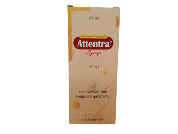 ATTENTRA SYRUP - 200ml - Wingen Healthcare WINGEN HEALTHCARE