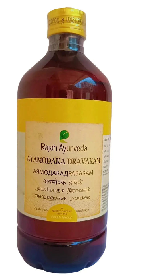 Ayamodaka Dravakam - 450ML - RAJAH AYURVEDA Rajah Ayurveda