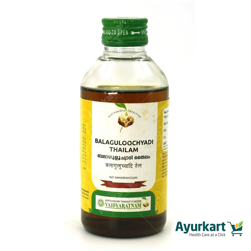 Balaguloochyadi Thailam - 200ML - Vaidyaratnam