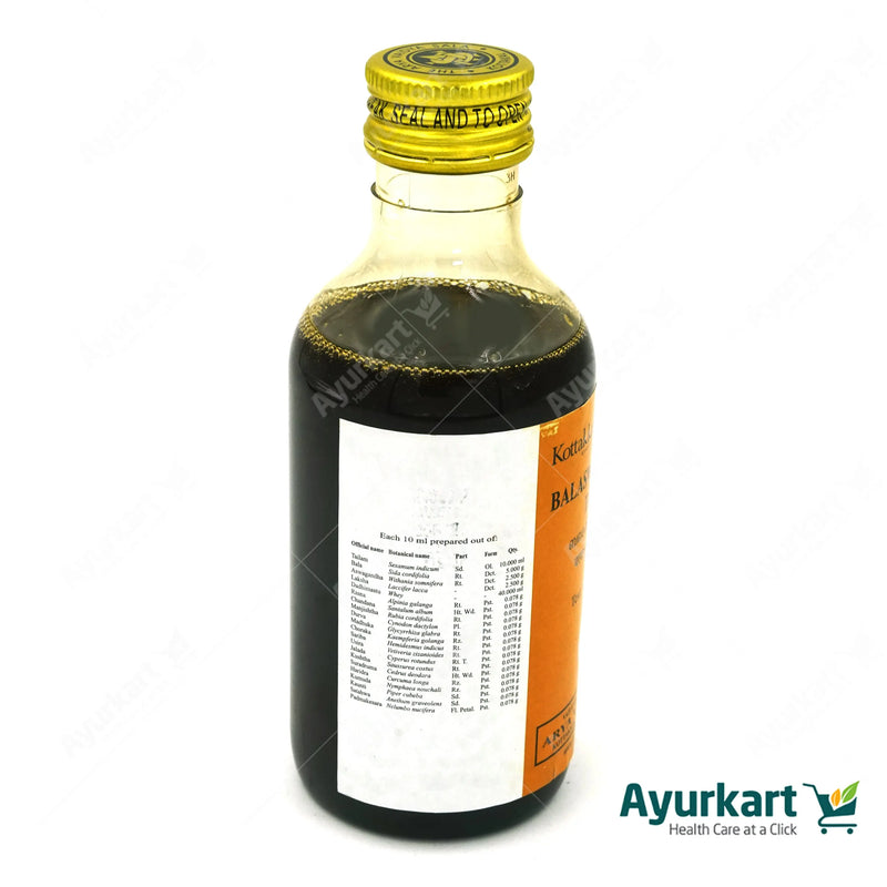 Balaswagandhadi Tailam - 200ML- Kottakkal