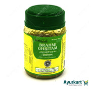 Brahmi Ghritam - Kottakkal - 150GM  : Natural brain support. Boosts memory, focus & calmness. Reduces stress & anxiety. Gentle Ayurveda, safe & effective. Order 150g online: Ayurkart.com. Note: Talk to doctor before use.