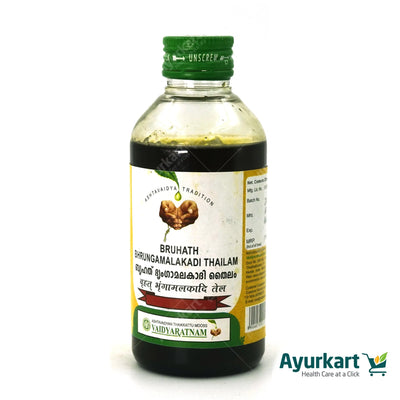 Bruhath Bhrungamalakadi Thailam - 200ML - Vaidyaratnam