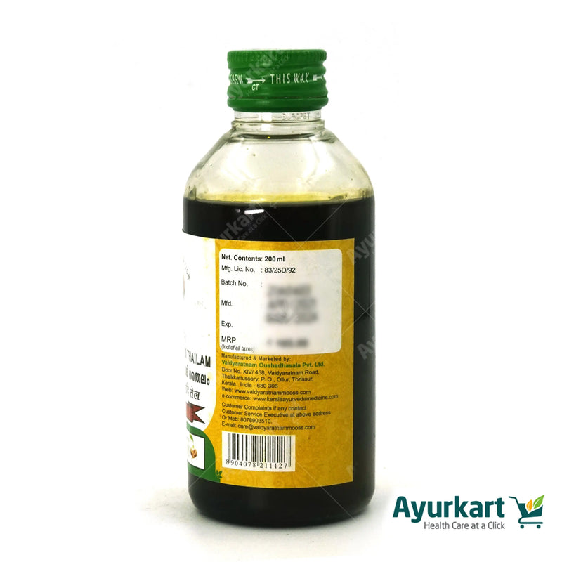 Bruhath Bhrungamalakadi Thailam - 200ML - Vaidyaratnam