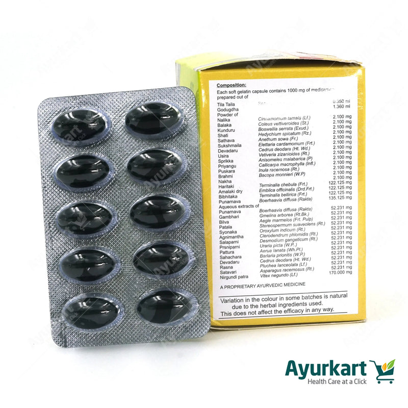 Burcalvin Soft Gel Capsules - 60 Nos. - AVN Arogya