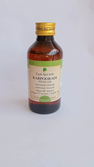 Karpooradi Thailam - Rajah Ayurveda