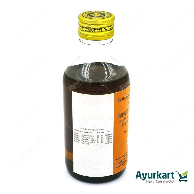 Cheriya Bhringamalakadi Tailam | Kottakkal Ayurveda