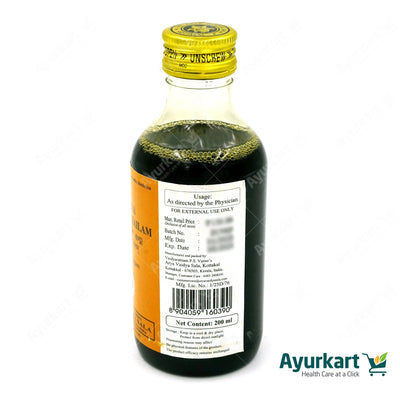 Cheriya Chinchadi Tailam - 200ML - Kottakkal