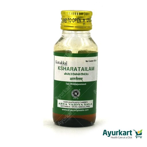 Natural Ayurvedic Kshara Tailam oil for ear health