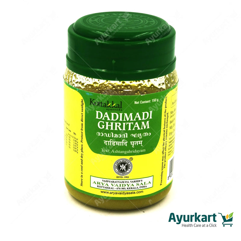 Dadimadi Ghritam Kottakkal Ayurveda 150gm front label
