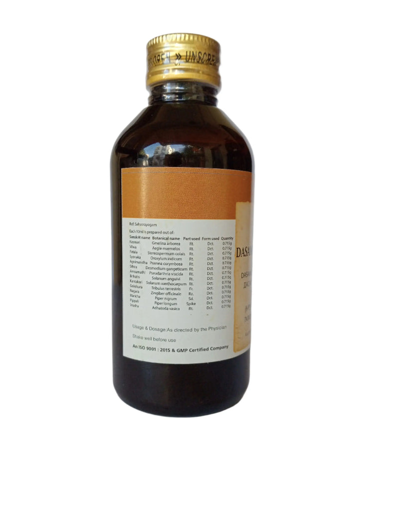 Dasamoolakaduthrayam Kashayam - 200ML - RAJAH AYURVEDA Rajah Ayurveda