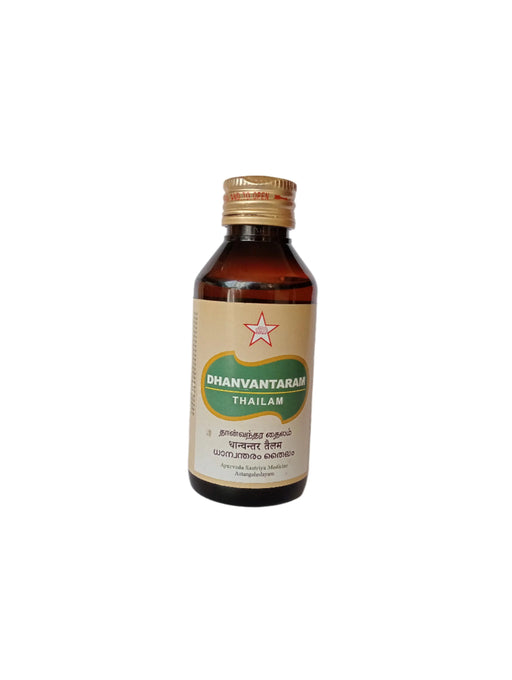 Dhanvantaram  Thailam - SKM SIDDHA AND AYURVEDA SKM Siddha and Ayurveda