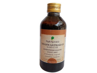 Dhanwantharam Kashayam - 200ML - RAJAH AYURVEDA Rajah Ayurveda