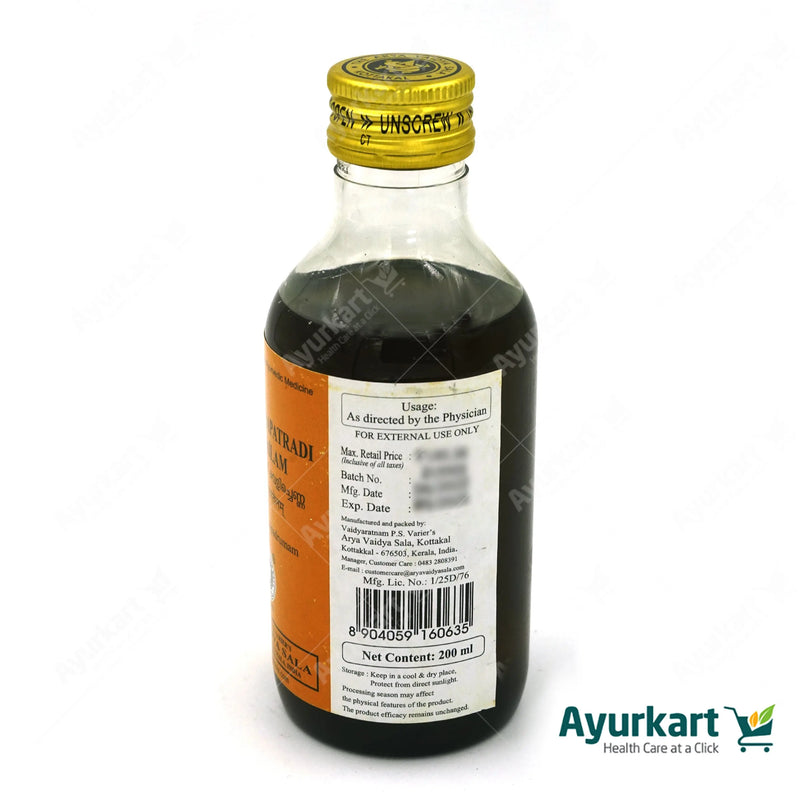Dhurdhurapatradi Kera Tailam - 200ML- Kottakkal