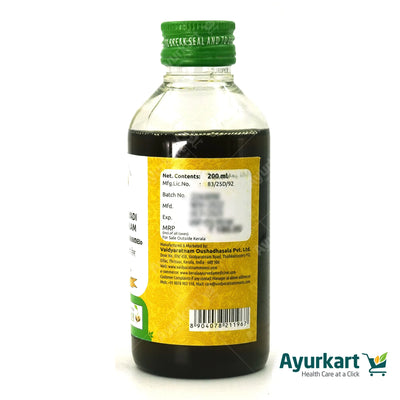 Dinesavalyadi Kera Thailam - 200ML - Vaidyaratnam